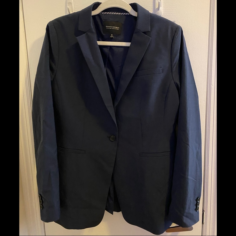 Banana Republic navy size 10 blazer